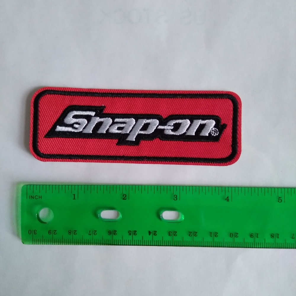 Snapon  Red and Black Logo Patch
